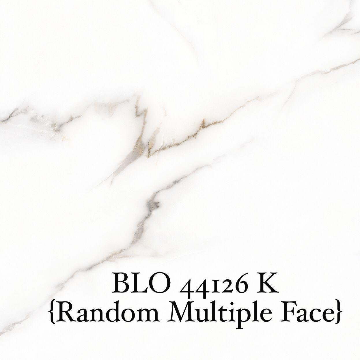 White marble floor tile — BLO 44126 K